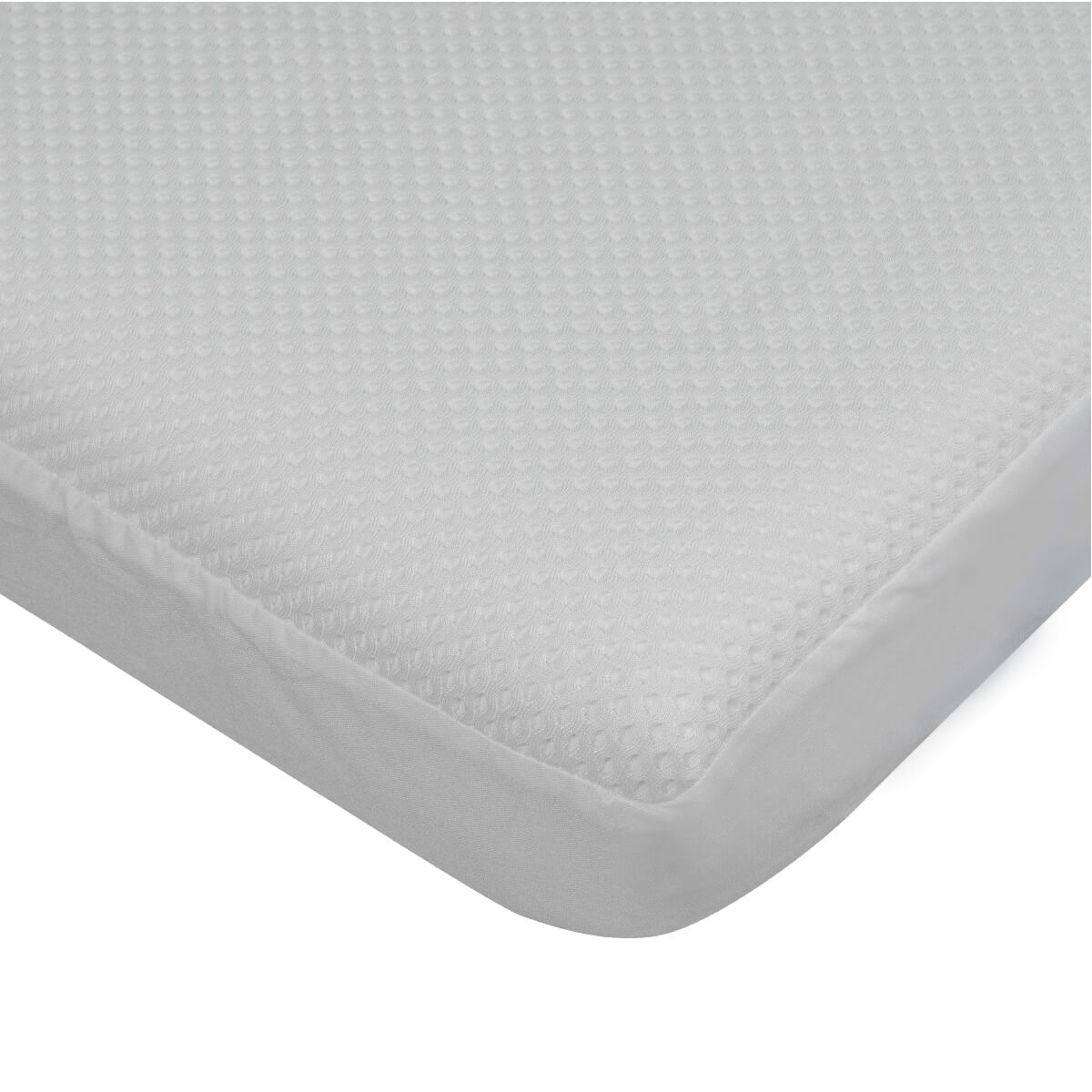 "AIRE" Bettlaken / Schutzauflagen / Matratzenschoner-My baby mattress-60x120 cm-Nachhaltige-babymatratzen-trittkante-luftzirkulation-sicherer-schlaf-von-babys-cubre-aire